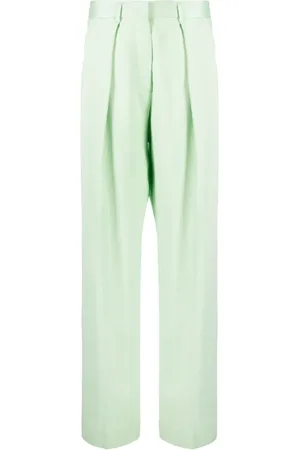 FORTE FORTE Pantalones anchos con tiro alto y pinzas
