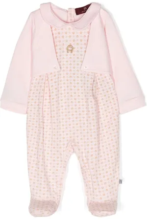 Aigner Romper con monograma estampado