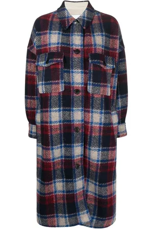 Marant Etoile Abrigo camisero Fontizi