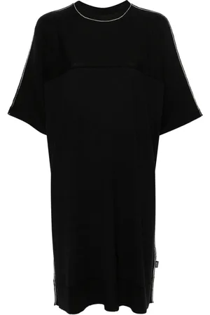 Maison Margiela Vestido con etiqueta del logo