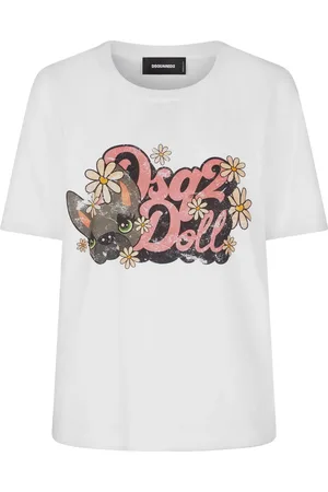 Dsquared2 Playera con logo estampado