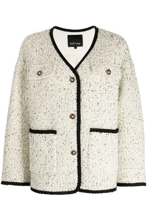 tout a coup Chamarra de tweed