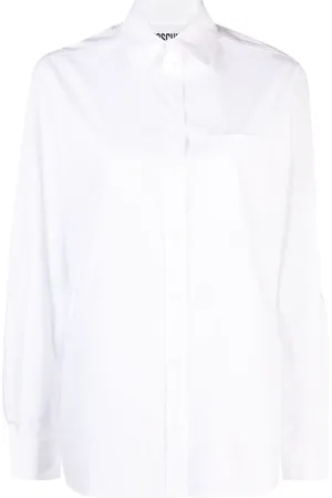 Moschino Camisa con aplique del logo