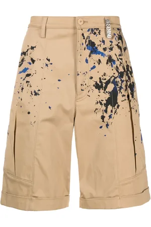 Moschino Bermudas con estampado de pintura