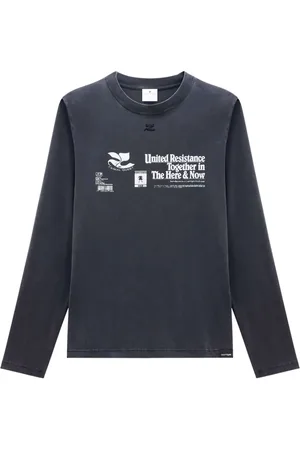 Courrèges Sudadera con logo estampado