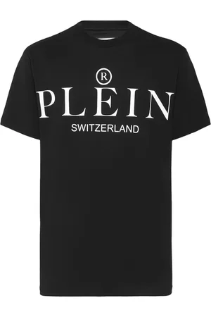 Philipp Plein Playera con logo estampado