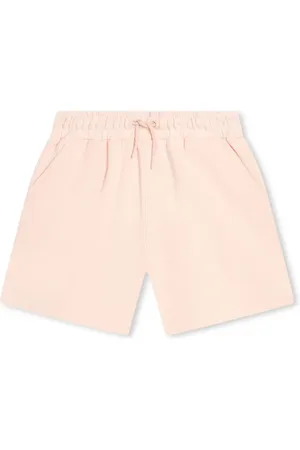 Kenzo Bermudas con cordones en la pretina y logo estampado
