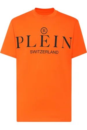 Philipp Plein Playera con logo estampado