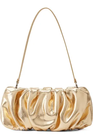 Staud Bolsa de hombro Bean con efecto metalizado