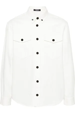VERSACE Camisa con botones Medusa