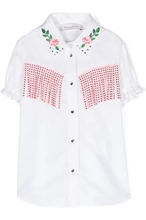 MONNALISA Camisa con flecos