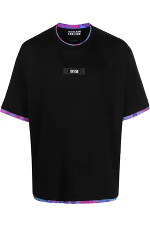 VERSACE Playera con logo estampado