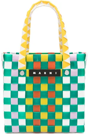 Marni Bolsa estilo cesta Market Criss-Cross mini