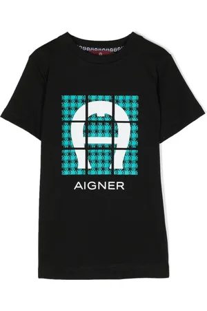 Aigner Playera con logo gráfico estampado