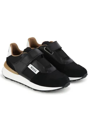 HUGO BOSS Tenis con paneles y logo estampado