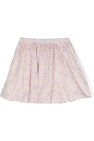 BONPOINT Falda plisada con estampado floral