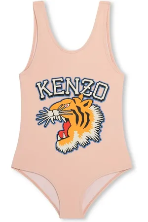 Kenzo Traje de baño con logo estampado