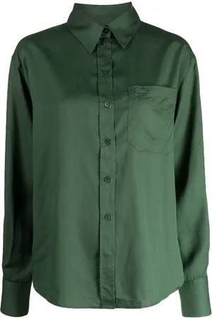 Lacoste Camisa con aplique del logo