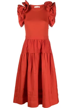 ULLA JOHNSON Vestido midi Francine