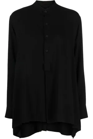 YOHJI YAMAMOTO Camisa con cuello mao y botones