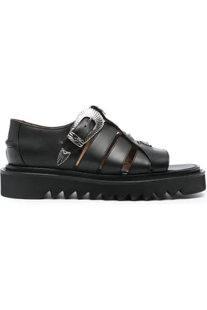 TOGA VIRILIS Sandalias con diseño enrejado