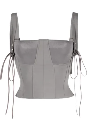 KNWLS Top estilo bustier con cordones