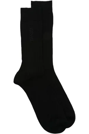 VERSACE Calcetines con logo bordado