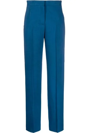 Tory Burch Pantalones de vestir con efecto melange