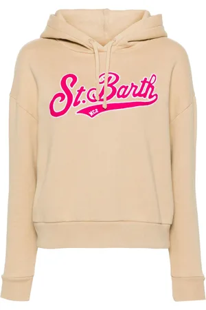 MC2 SAINT BARTH Hoodie con logo bordado