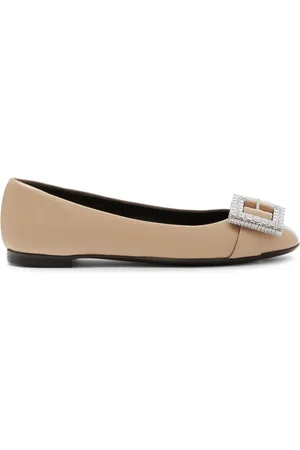 Giuseppe Zanotti Flats con detalle de hebilla