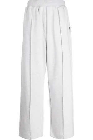Izzue Pants anchos con efecto melange