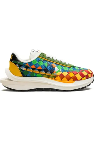 Nike Tenis Vaporwaffle Woven Green Gusto de x sacai x Jean Paul Gaultier
