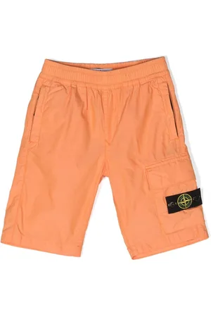 Stone Island Shorts cargo con distintivo Compass