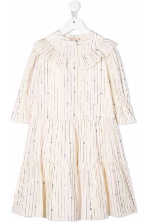 Gucci Vestido con volantes