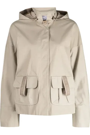 SHIATZY CHEN Chamarra bomber con capucha y logo