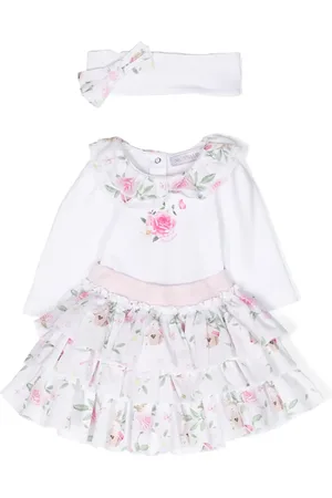 MONNALISA Juego de tres faldas con estampado floral