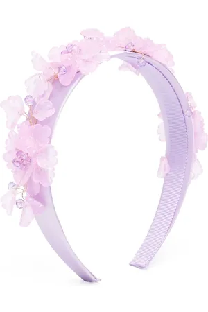 MONNALISA Banda para el cabello detalle de flor artificial