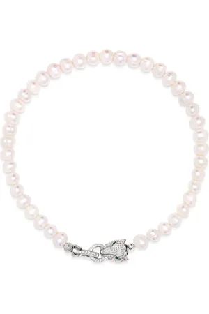 Nialaya Gargantilla con perlas y detalles de cristal