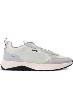 HUGO BOSS Tenis con paneles y logo estampado