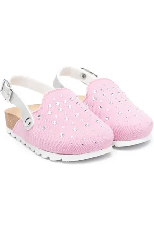 MONNALISA Sandalias con detalles de cristal