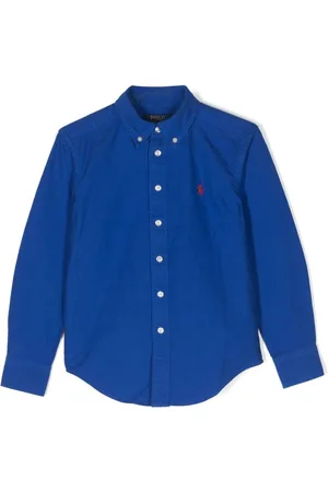 Ralph Lauren Camisa con logo bordado