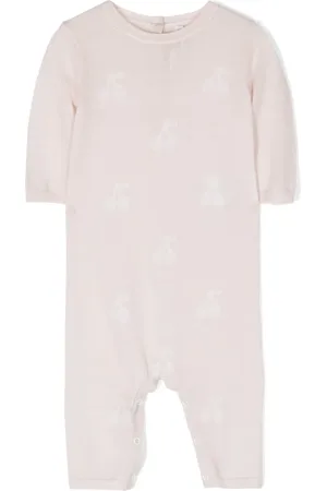 BONPOINT Romper con cerezas estampadas