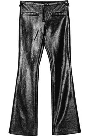 Courrèges Pantalones Snaps Vinyl