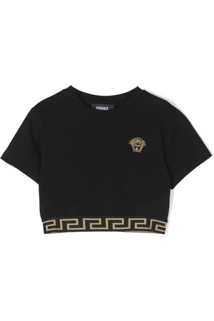 VERSACE Playera con bordado Medusa