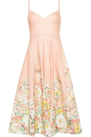 ZIMMERMANN Vestido acampanado con estampado floral
