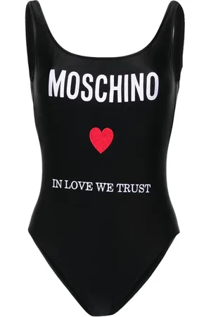 Moschino Traje de baño con espalda descubierta