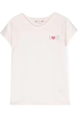 BONPOINT Playera con logo bordado
