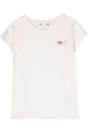 BONPOINT Playera con logo bordado