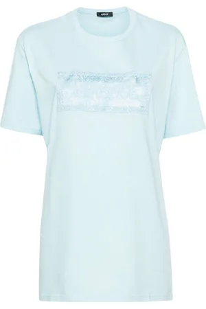 VERSACE Playera con logo bordado