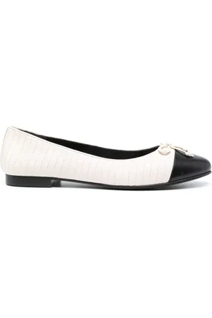 Tory Burch Flats con puntera en contraste